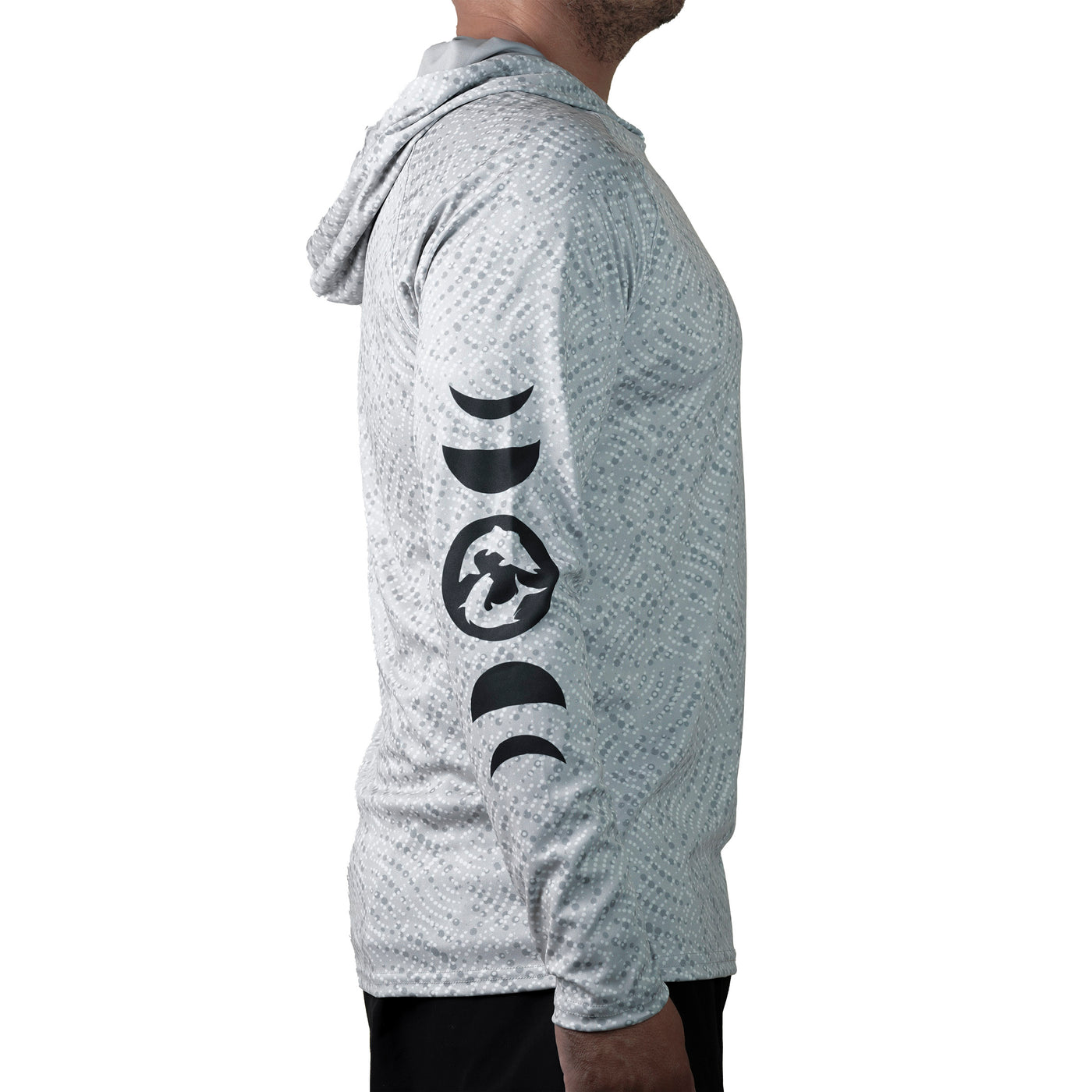 Aqua Pro Top - Hooded - Silver Surf