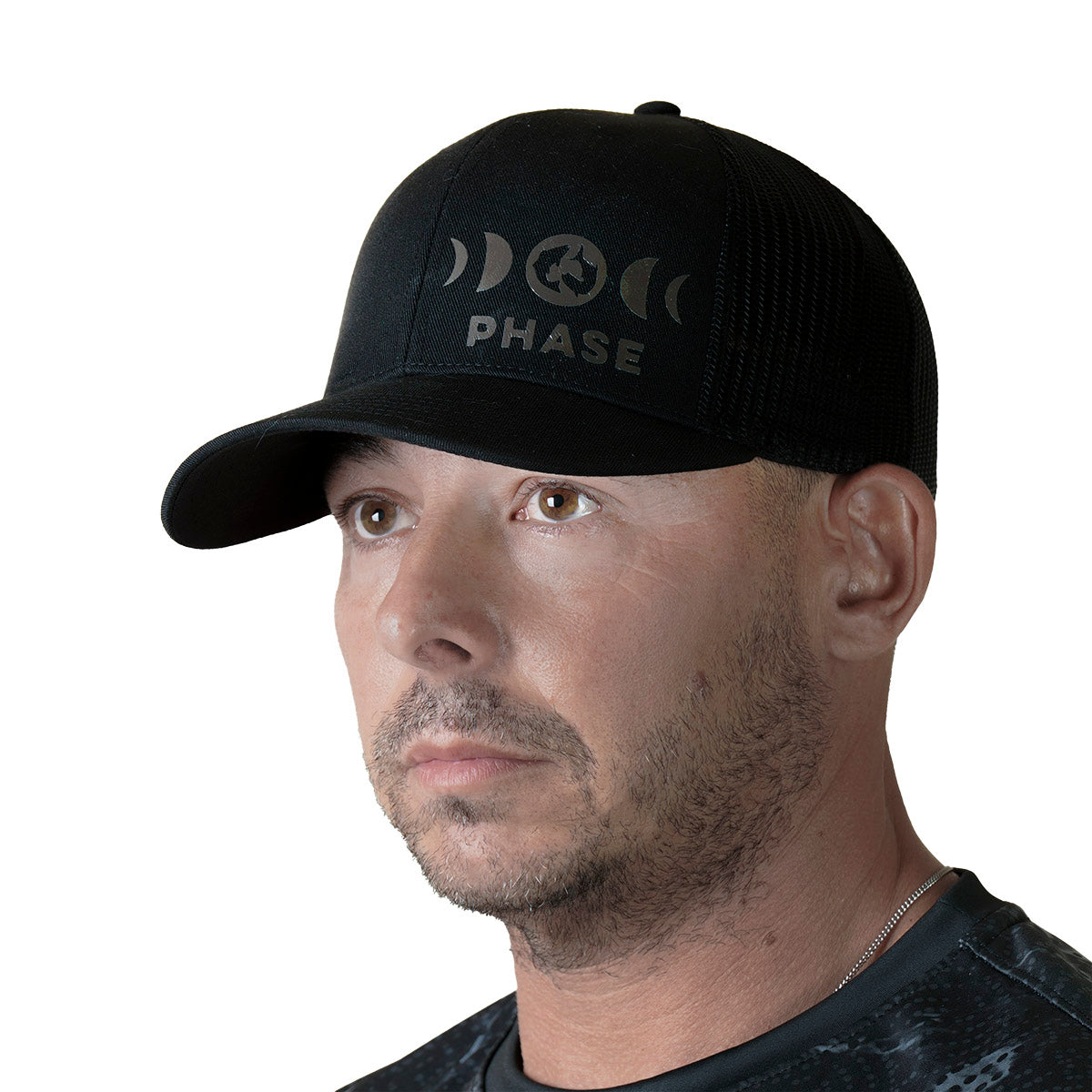 Phase Gear Five Panel Trucker - Black