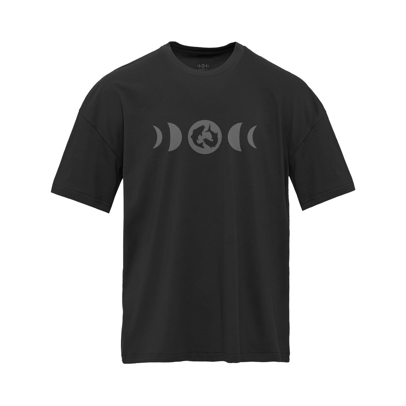 T-shirt - Moons - Graphite Black
