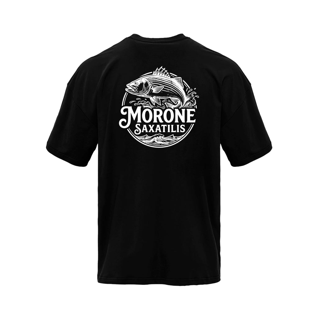 T-SHIRT - MORONE SAXATILIS - BLACK – phase-gear